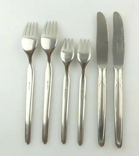 E9582 6 teiliges WMF Besteck Cromargan Germany Inox