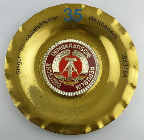Andenkenteller: DDR Sieger im sozialistischen 35 Wettbewerb 1983/84, so238