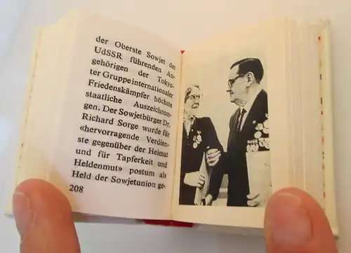 Minibuch: Dr. Sorge funkt aus Tokyo Offizin Andersen Nexö bu0187