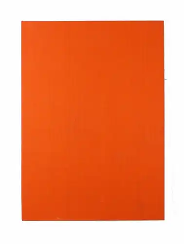 #e6610 Seltene große Urkundenmappe / Mappe orange DDR