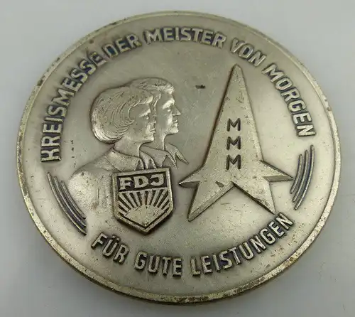 Medaille: FDJ MMM Für gute Leistungen Kreismesse der Meister von Morg, Orden1701