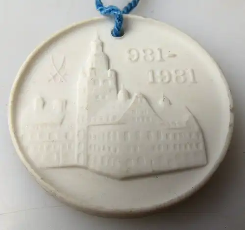 Meissen Medaille: Döbeln Wappen, Orden1417