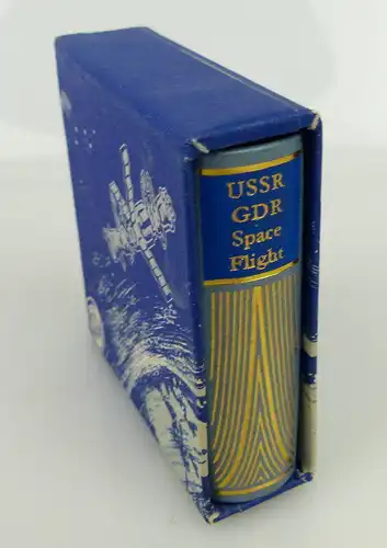 Minibuch: Weltraumflug UdSSR DDR auf englischer Sprache bu0789