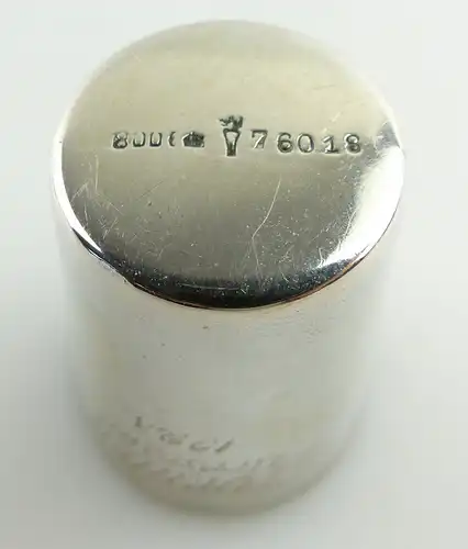 Original alter Schnapsbecher /Wodkabecher aus 800 (Ag) Silber 1928 e1315