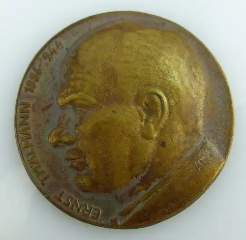 Bronze Medaille Ernst Thälmann 1886-1944 Orden2231