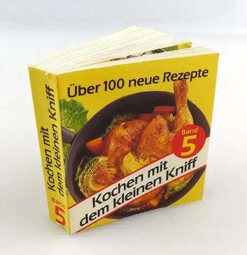 #e6151 Minibuch: MAGGI Kochstudio über 100 neue Rezepte mit Bildern Band 5 1992