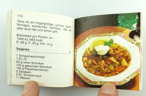 #e6151 Minibuch: MAGGI Kochstudio über 100 neue Rezepte mit Bildern Band 5 1992