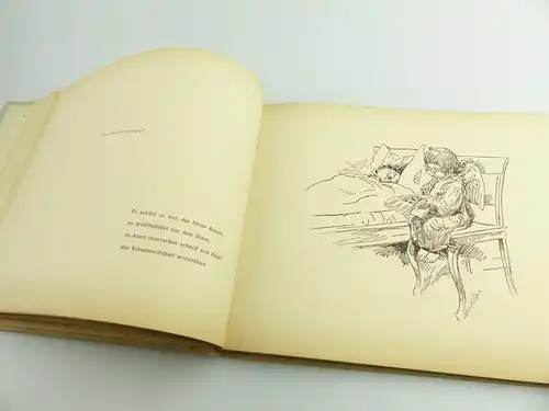 e11439 Original altes Buch Das harmonische Familienleben 40 Zeichnungen 1945