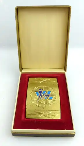 Medaille: DDR Leipzig VI. Turn- und Sportfest 25.-31. Juli '77 Spartakiade e1440