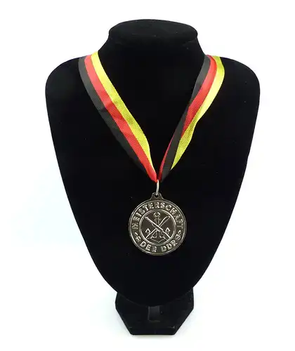 #e4178 DDR Medaille Meisterschaft der DDR Silber WKSV