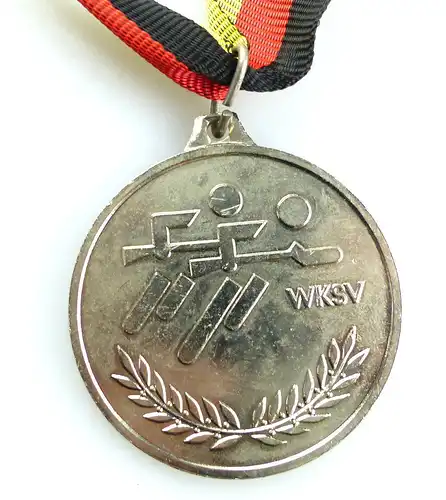 #e4178 DDR Medaille Meisterschaft der DDR Silber WKSV