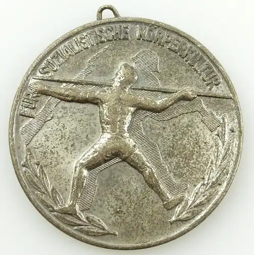 e11024 Medaille für sozialistische Körperkultur ASV Spechtberg sehr selten