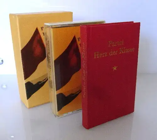 Minibuch mit Kasette Partei Herz der Klasse Claus Hammel bu0036