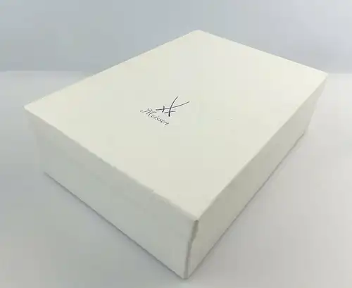 #e4041 Meissen Mokkatasse Wellenspiel Relief Waldflora 1. Wahl mit Geschenkbox