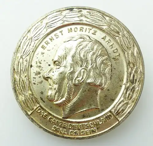 #e2316 Ernst-Moritz-Arndt-Medaille Band IV s.104 Nr.1011d, 900er Silber 1968-71