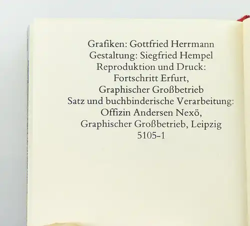 Minibuch : Bezirk Erfurt, Verlag Zeit im Bild Dresden 1986  / r615