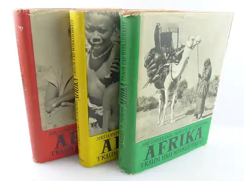 3 Bücher: AFRIKA - Traum und Wirklichkeit - erster bis dritter Band e777