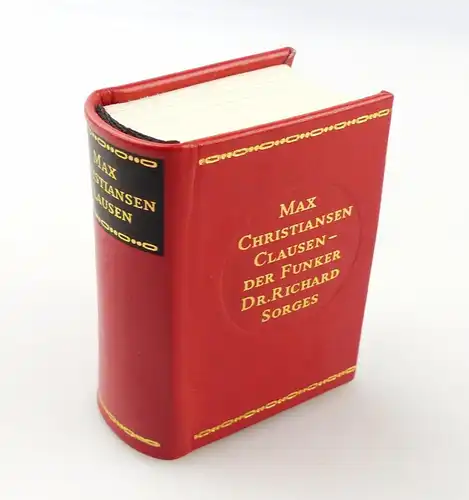 #e5876 Minibuch: Max Chrisiansen Clausen Der Funker Dr. Richard Sorges