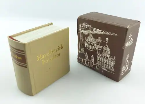 #e5872 Minibuch: Havelbezirk Potsdam Offizin Andersen Nexö Leipzig