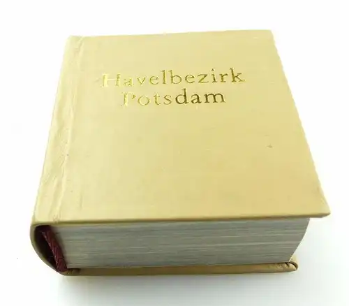 #e5872 Minibuch: Havelbezirk Potsdam Offizin Andersen Nexö Leipzig