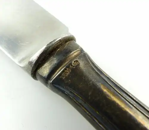 #e5853 2 teiliges Besteck Gabel und Messer aus 800er Silber Koch & Bergfeld