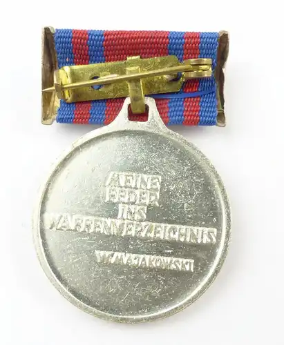 #e5846 DDR Medaille / Auszeichnung Journalistenpreis des FDGB in Silber