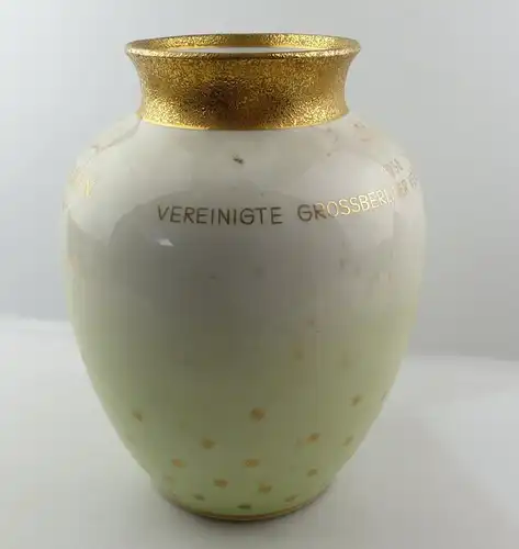 e9576 Wanderpokal Vase Tischtennis Turnier Frauen Betriebsmannschaften DTSB 1958