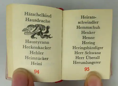 Minibuch: Verflucht und zugenäht, Eulenspiegel Verlag Berlin 1984, Buch1480