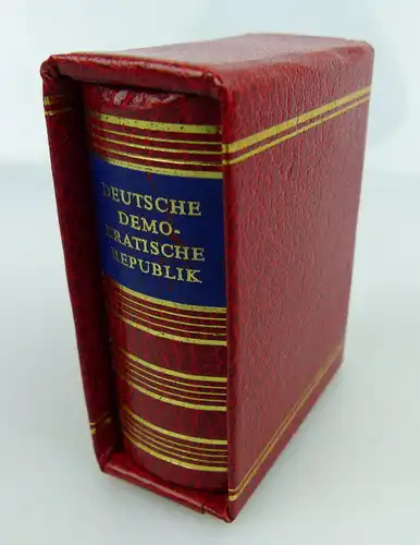 Minibuch: Deutsche Demokratische Republik mit persönlicher Widmung bu0969