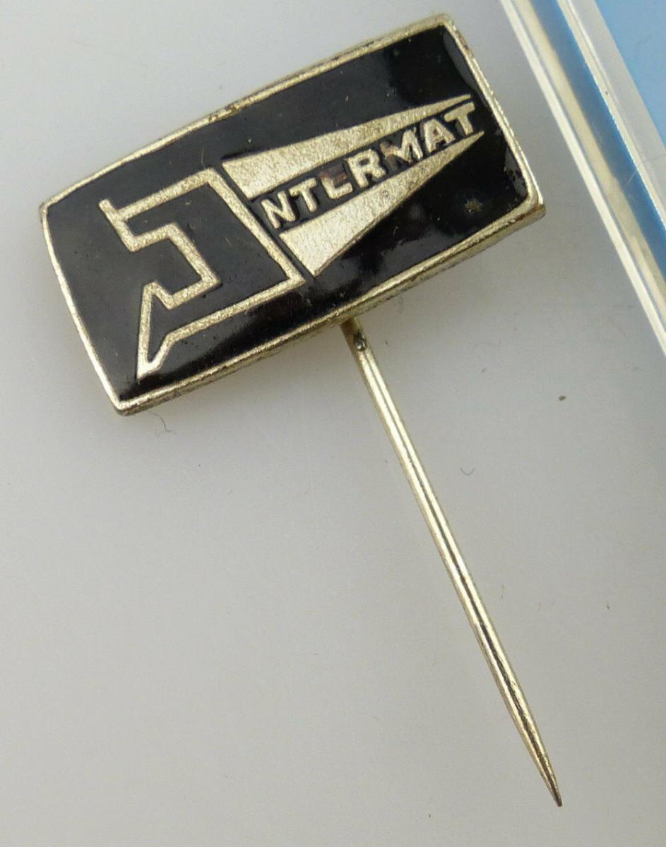 so317 Anstecknadel Intermat Medaille Vereinigter Schienenfahrzeugbau der DDR 