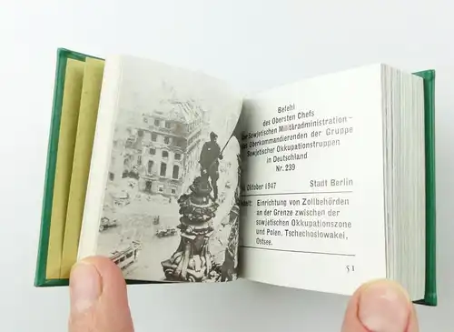 #e5437 Minibuch: Zollverwaltung der DDR Offizin Andersen Nexö