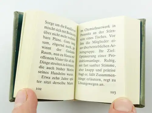 #e5436 Minibuch: Kundschafter des Friedens Band I Offizin Andersen Nexö Leipzig