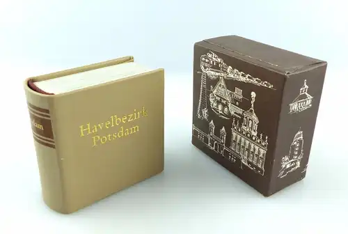 #e5433 Minibuch: Havelbezirk Potsdam Offizin Andersen Nexö Leipzig