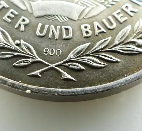 #e7481 DDR Medaille für treue Dienste NVA vgl. Band I Nr. 150 d Punze 3 1962-63