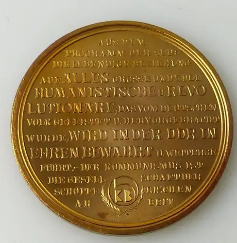 Medaille : Friedrich Fröbe l, 1782 - 1852 , König signiert / r 212