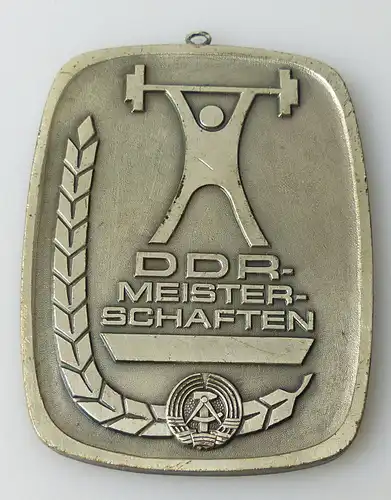Medaille : DDR Meisterschaften / r 199