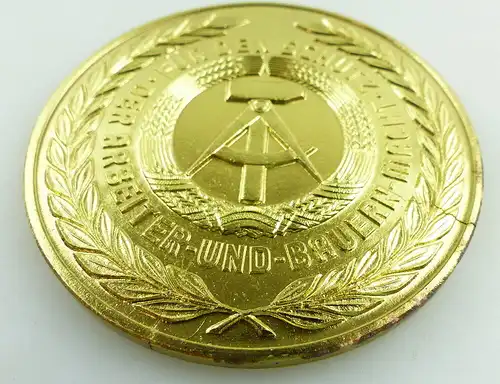 Medaille: Technische Unteroffiziersschule Erich Habersaath goldfarben e1582