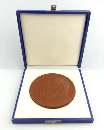 Meissen Medaille: Ernst Thälmann 1886-1944 braun e1578