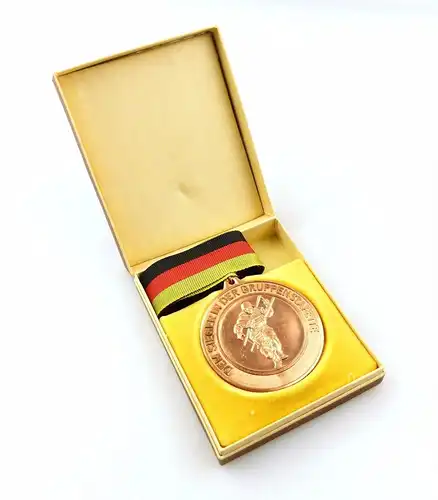 #e8072 Medaille Gruppenstafette Meisterschaften im Feuerwehrkampfsport in Bronze