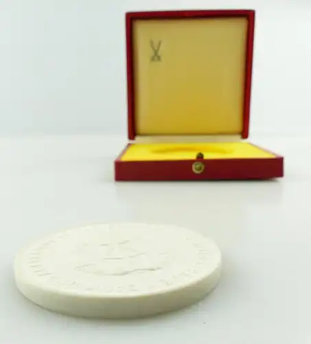 e12085 Meissen Medaille VEB Oberlausitzer Textilbetriebe erwiesene Betriebstreue