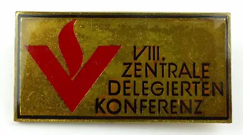 Abzeichen : VIII. Zentrale Delegierten Konferenz, Orden3369