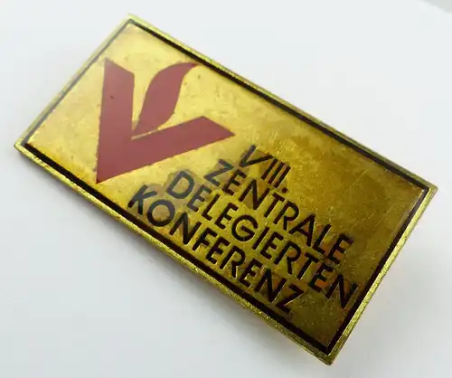 Abzeichen : VIII. Zentrale Delegierten Konferenz, Orden3369