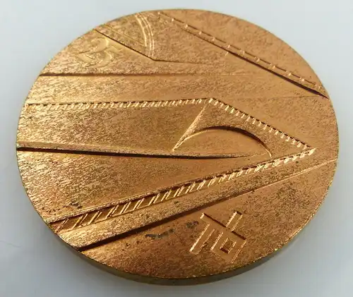 Medaille: 25 Jahre VEB Kombinat Tiefbau Berlin 1950-1975 bronzefarben, Orden2704