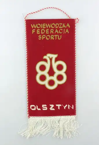 #e6395 Wimpel aus Polen Wojewodzka Federacja Sportu Olsztyn