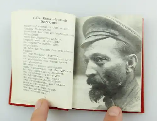 #e2932 Minibuch: Feliks Dzierzynski 1877-1977 Sein Leben - Unser Vorbild MfS
