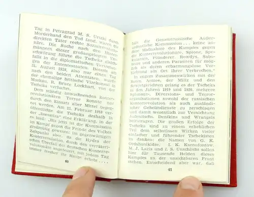 #e2932 Minibuch: Feliks Dzierzynski 1877-1977 Sein Leben - Unser Vorbild MfS