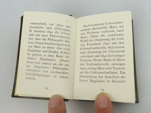 Minibuch: Lenin Zwei Gelhrte und Kämpfer überreicht vom Generaloberst!!  bu0720