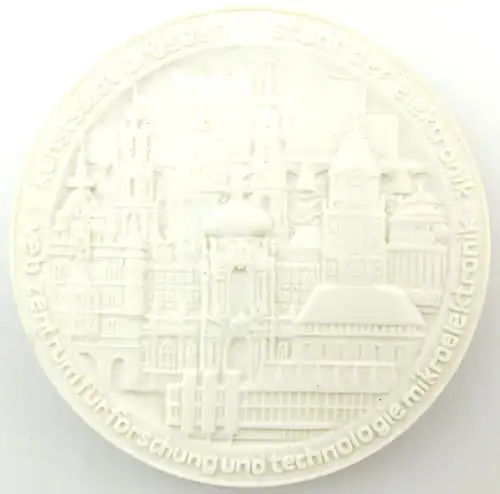 #e3194 Meissen Medaille Dresden VEB Forschung und Technologie Mikroelektronik