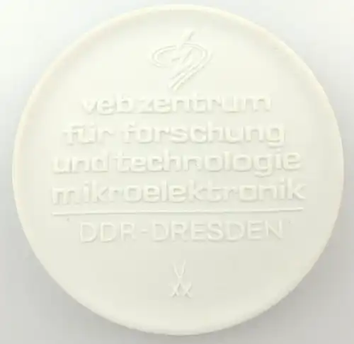 #e3194 Meissen Medaille Dresden VEB Forschung und Technologie Mikroelektronik