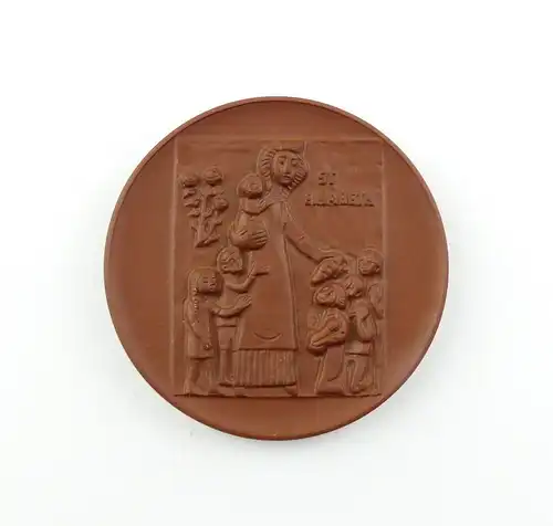e12123 Meissen Porzellan Medaille St Elisabeth 750 Jahre den anderen suchen 1981